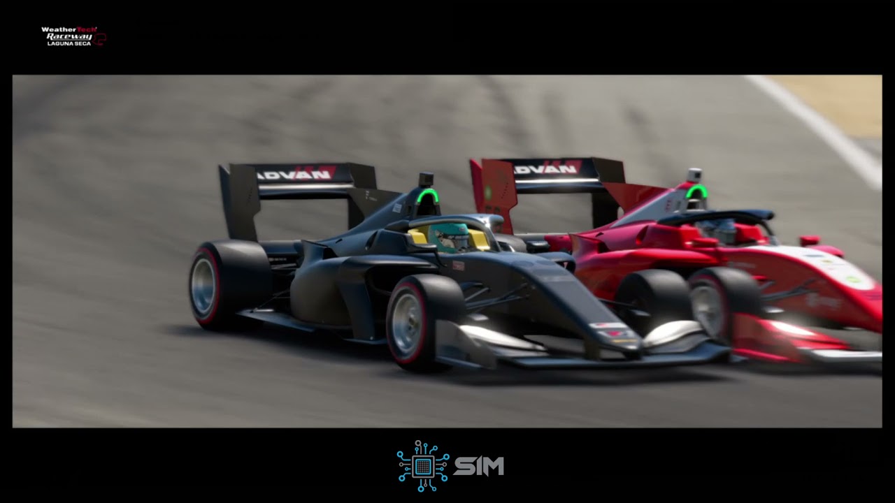 Super Formula F1 SIM Race | F1 2022 Car | Cinematic F1 Experience | Laguna Seca Raceway Track