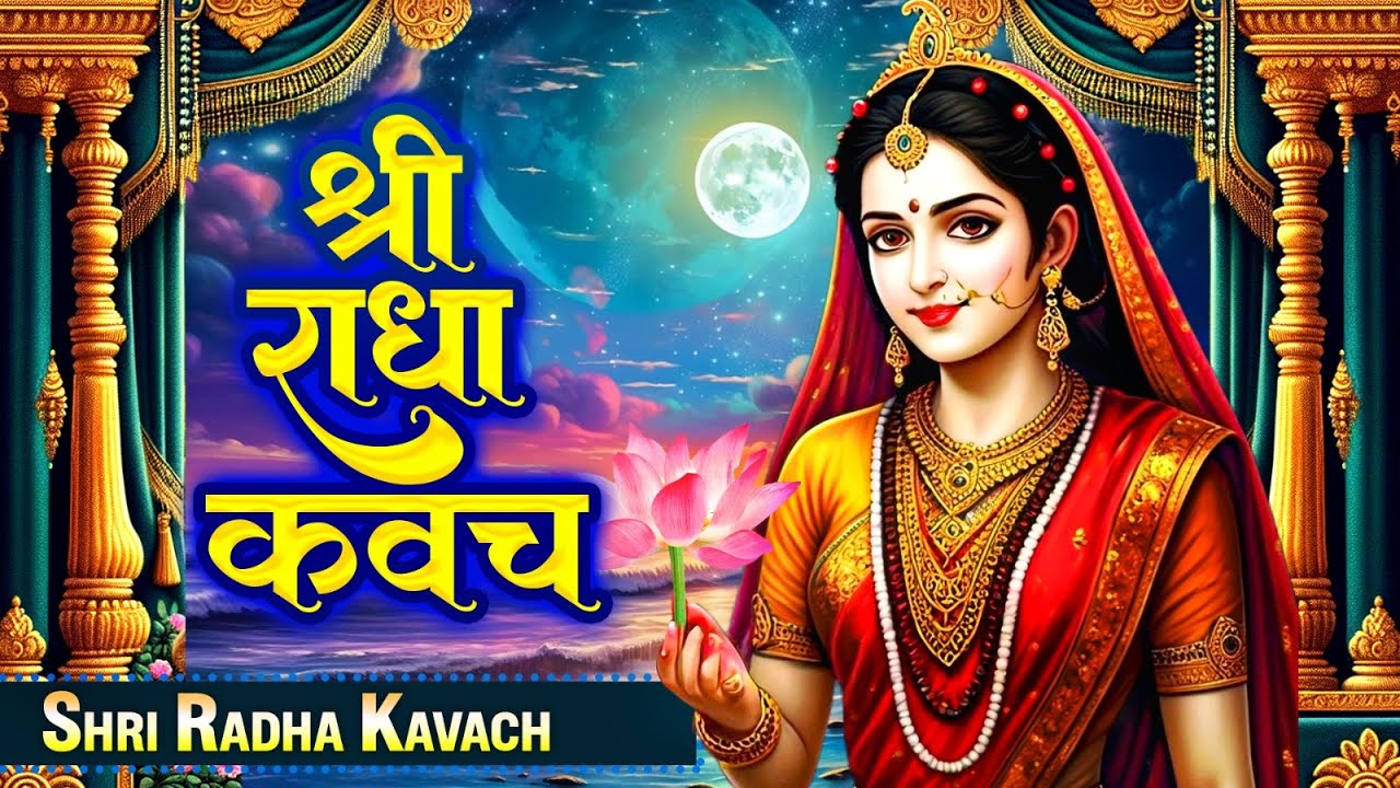 श्री राधा कवच सुनने से जीवन से दुःख कोशो दूर रहते हैं | Hindi Radha Kavach | Hindi Bhakti Bhajan