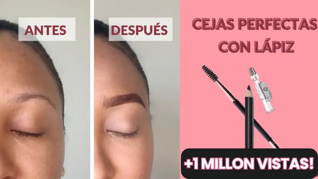 CÓMO MAQUILLARTE LAS CEJAS CON LÁPIZ  PASO A PASO | VENTAJAS Y DESVENTAJAS DEL LÁPIZ✏️