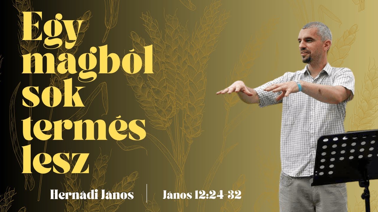 Egy magból sok termés lesz    |   János 12:24-32