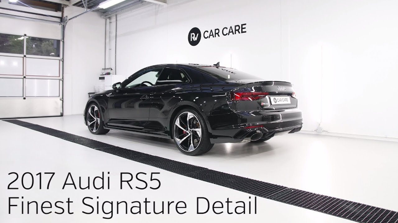 High End Detailing 2017 Audi RS5 Finest New Car Detail