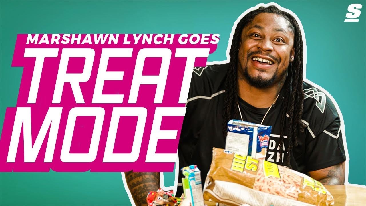 Marshawn Lynch Goes Treat Mode