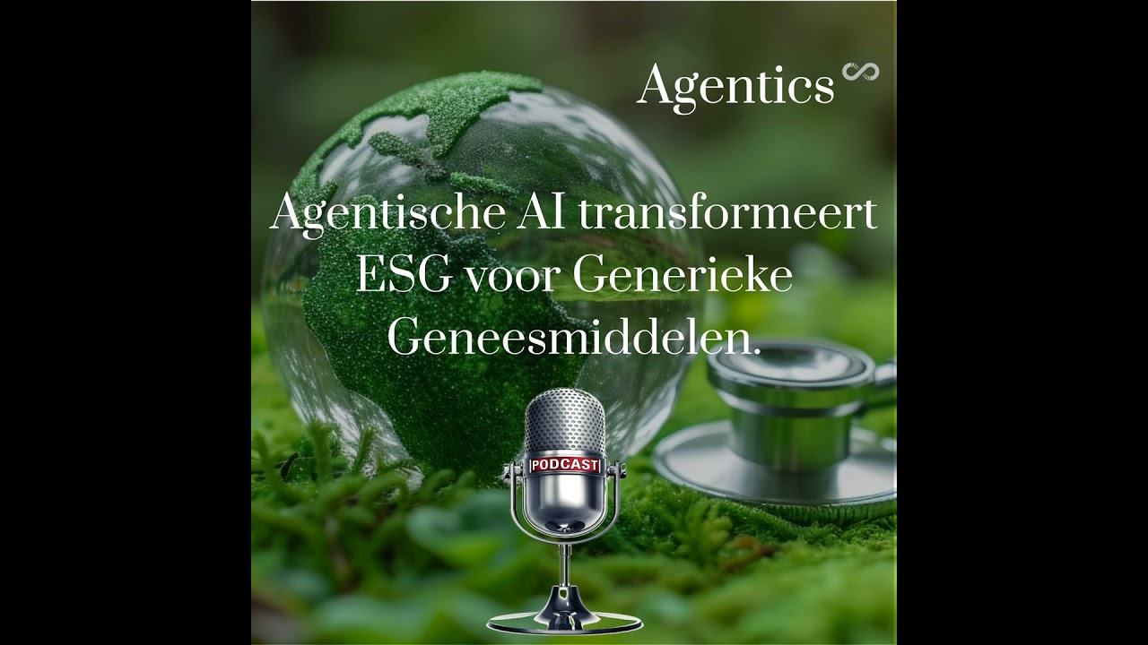 Agentische AI ​​transformeert ESG voor generieke geneesmiddelen.