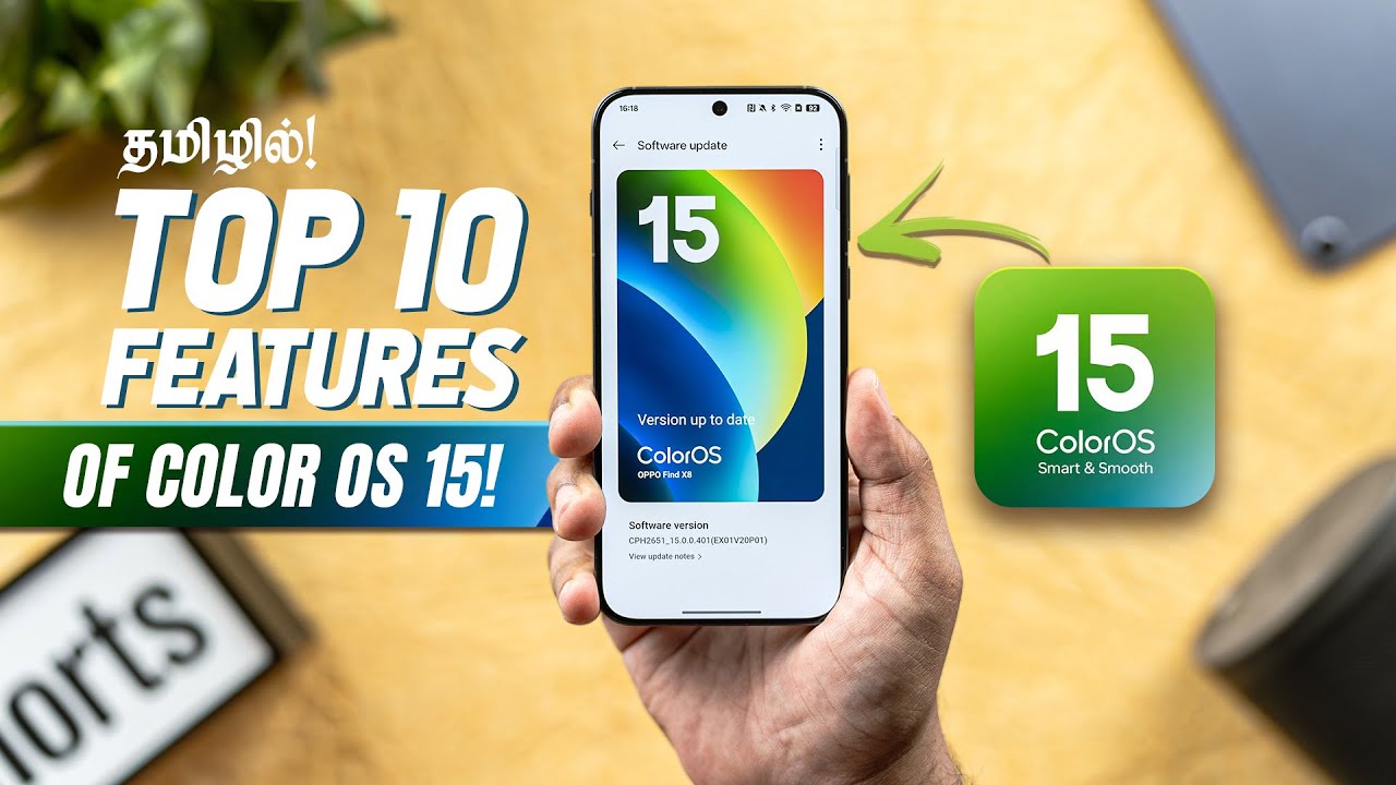 Top 10 ColorOS 15 Features😍! - 7th Feature Miss பண்ணாதீங்க OPPO/Realme Users😍⚡️🔥!