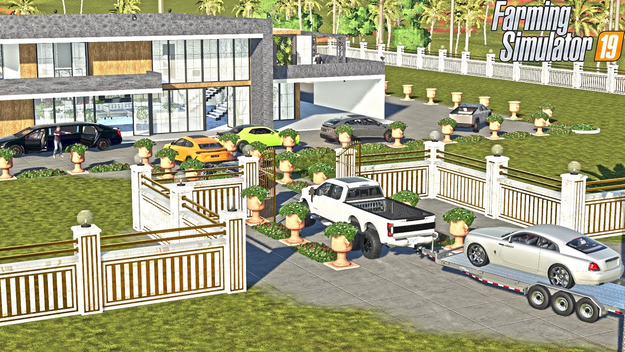 SELLING $20,000,000 OF SUPER CARS TO MILLIONARE | MEGA MOTORS | FARMING SIMULATOR 2019
