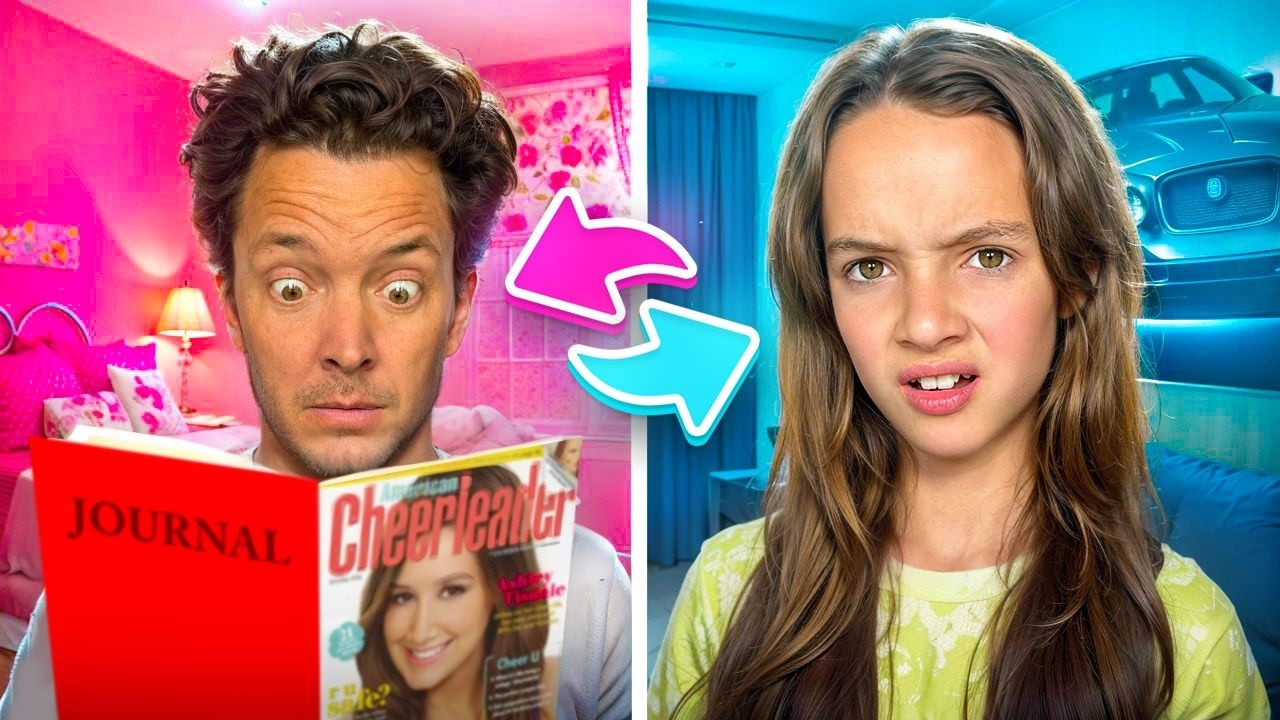 Bedroom swap with teens and PARENTS! *chaos!