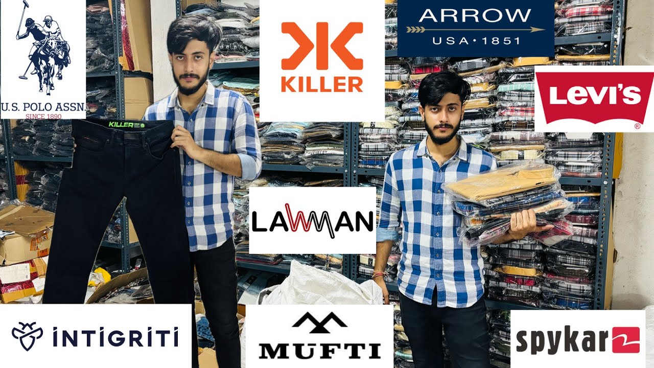 Biggest Branded Jeans Wholesaler in Kolkata||Like Levi's, Mufti, U.S. Polo, Jack & Jones, Pepe Jeans