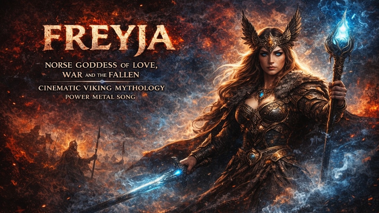 Freyja – Norse Goddess of Love, War and the Fallen | Cinematic Viking Mythology