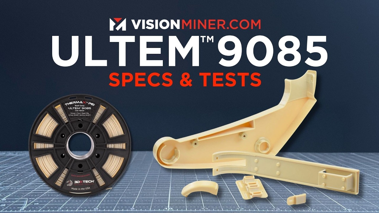 ThermaX PEI ULTEM 9085: Why Aerospace & Automotive Trust This 3D Filament