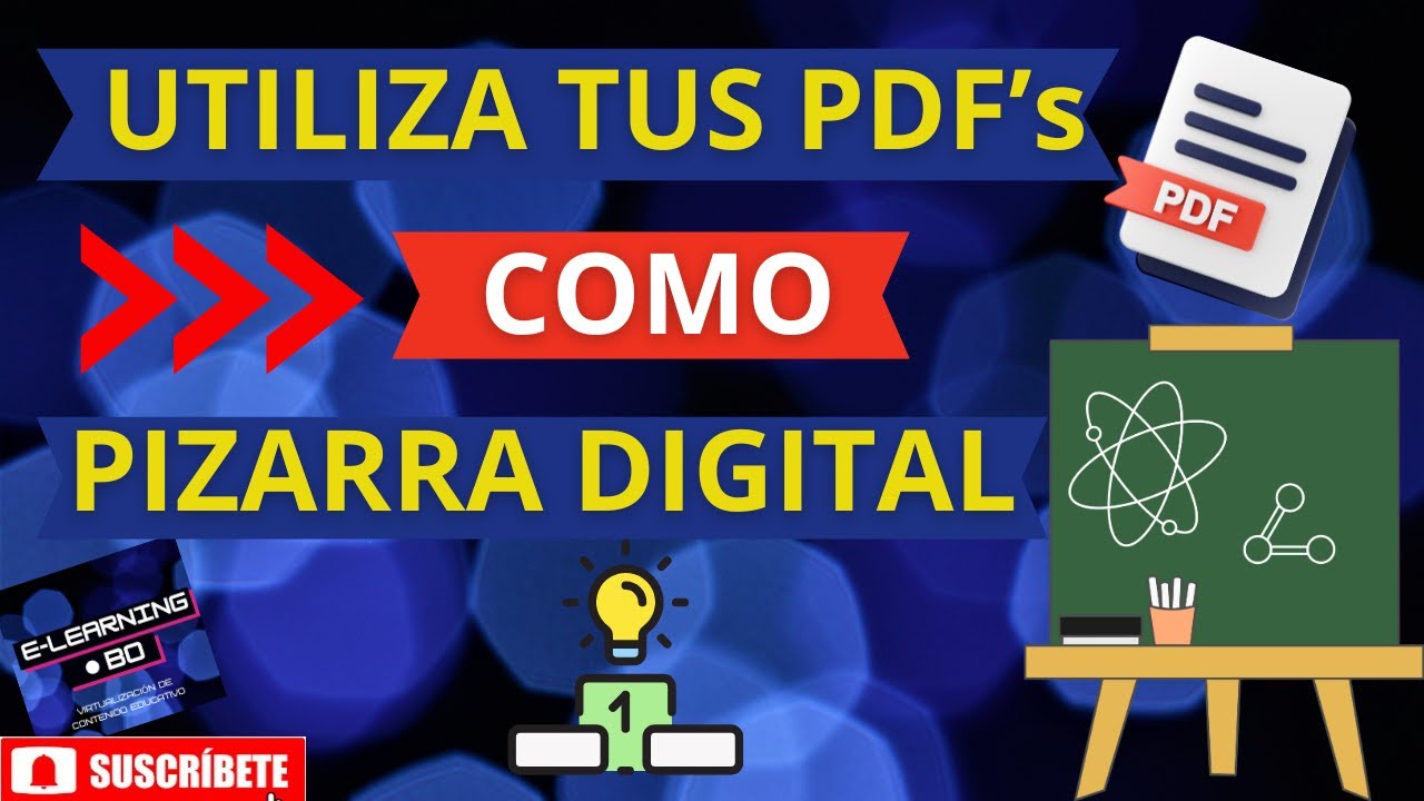 Utiliza tus PDF como pizarra digital para clases online