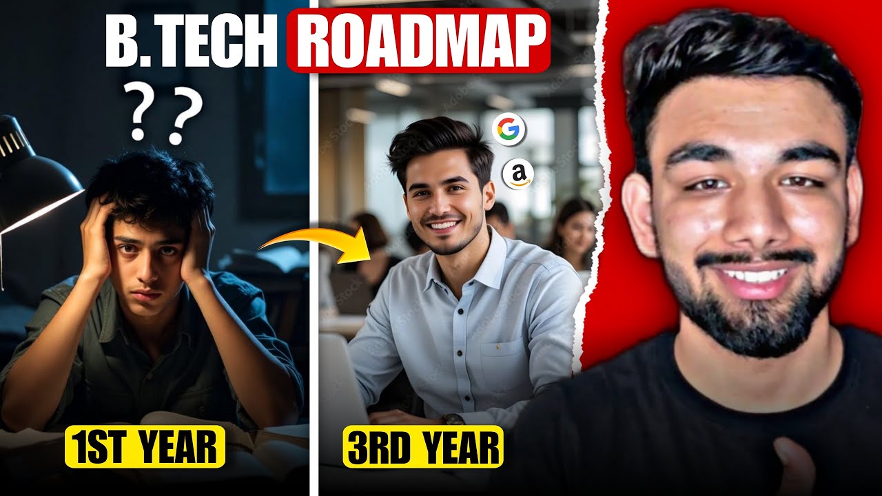 BTech Complete Roadmap: From 1st Year to Final Year | Full Guide 