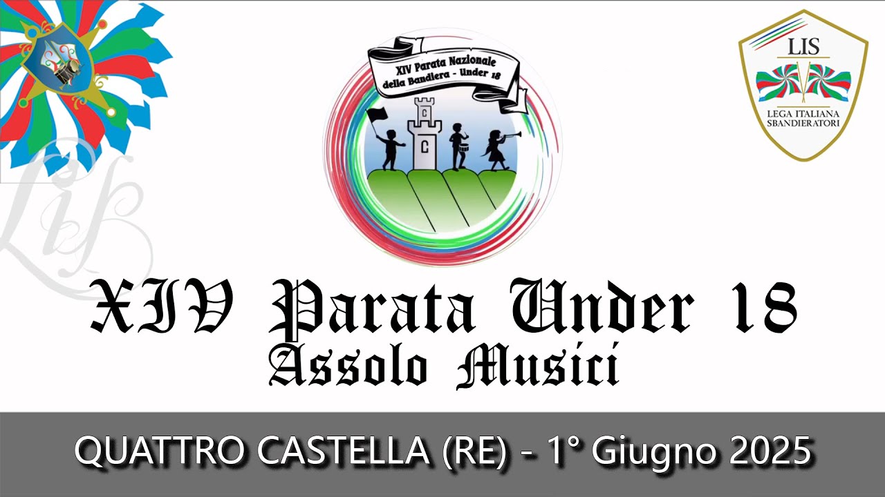 XIV Parata Nazionale Under 18 – Assolo Musici #musici #campionato #musicians