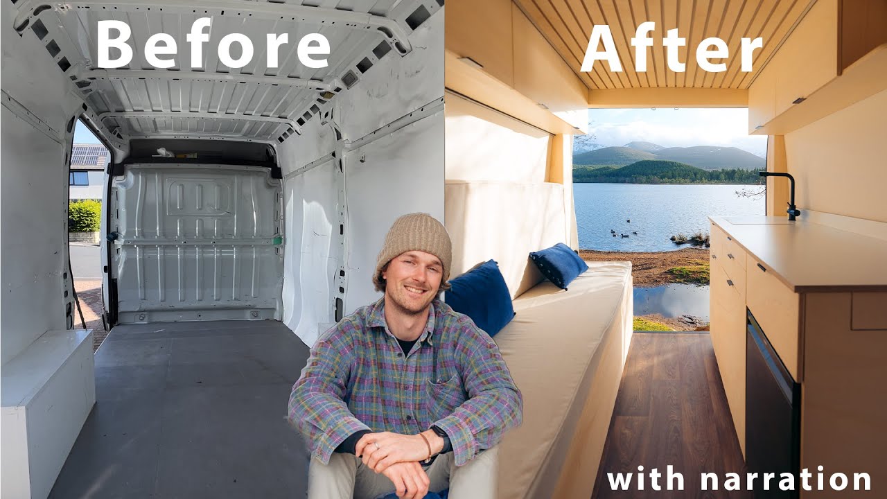 I Built My Dream Camper Van | Full Build Step by Step