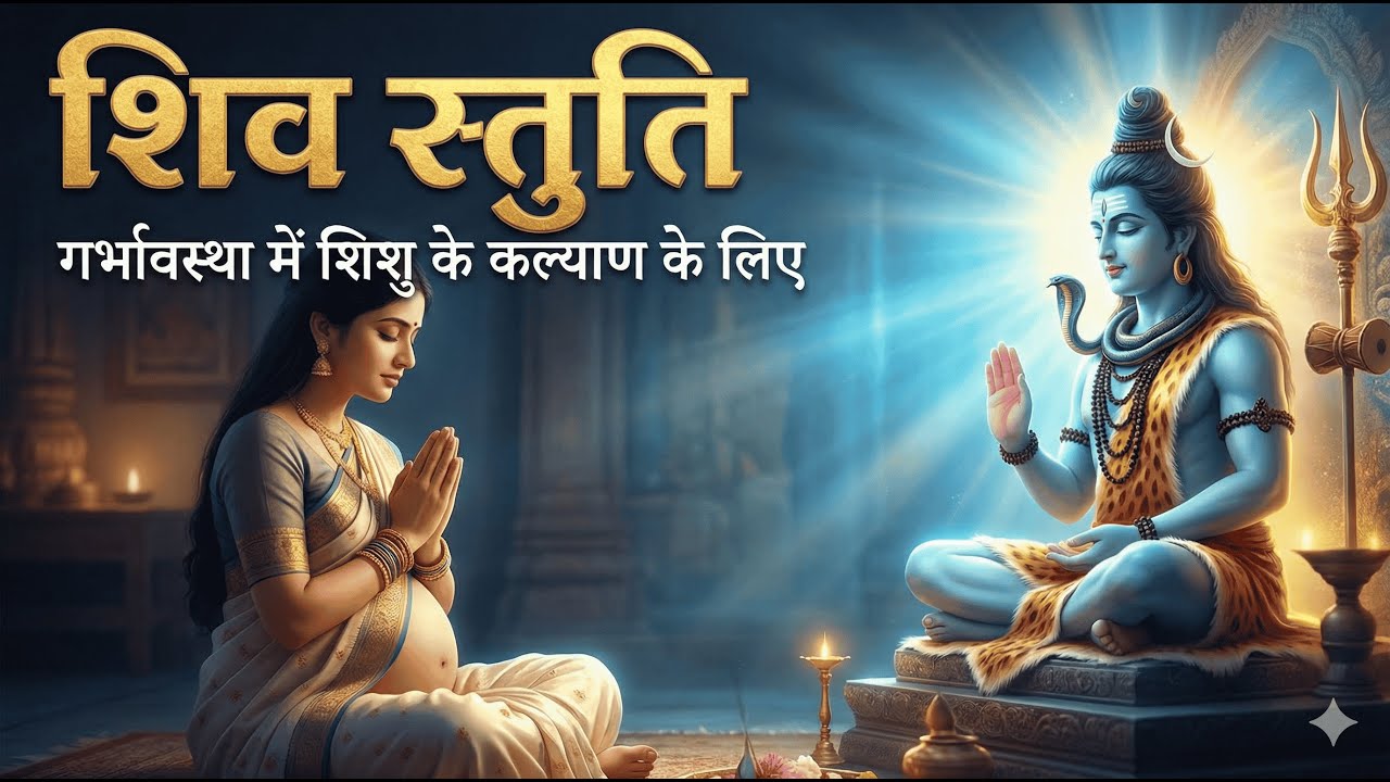 GarbhaSanskar Divine Shiv Stuti | मन की शांति और शिशु के विकास के लिए | Morning Pregnancy Meditation