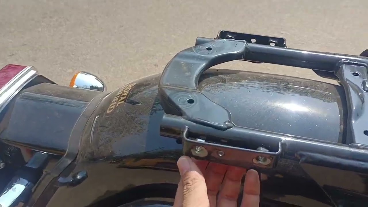 My new Bullet Battalion Black 350❤️🏍️. modification in my new bullet ❤️😁.