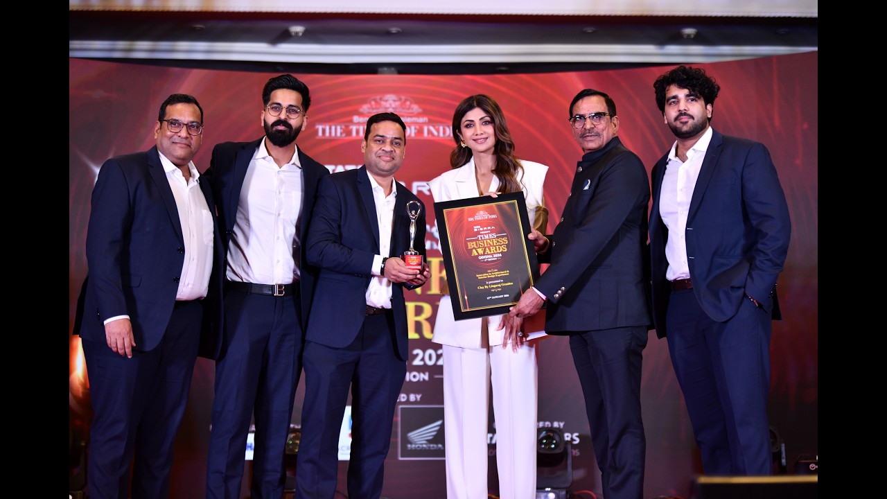 Clay by Lingaraj Granites Wins Design Innovation Award | Times Business Awards 2026.