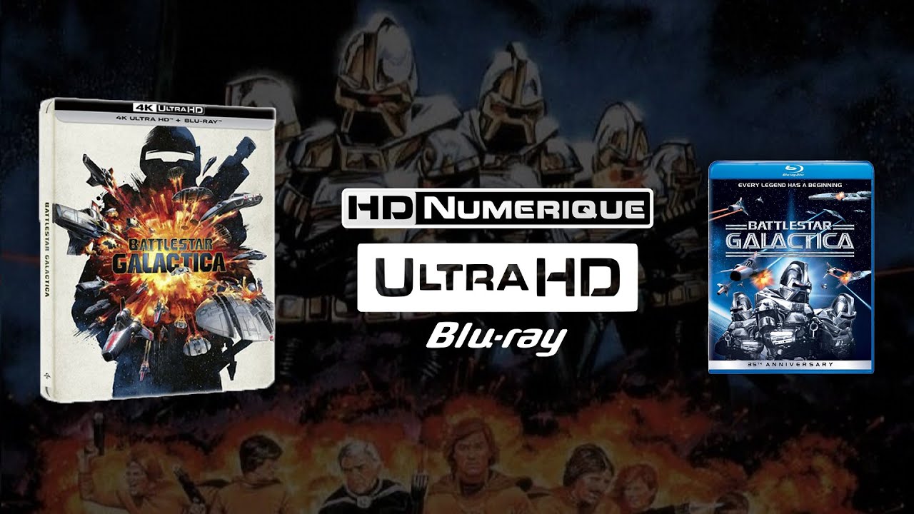 Battlestar Galactica : La Bataille de l'espace (1978)  : Comparatif 4K Ultra HD vs Blu-ray