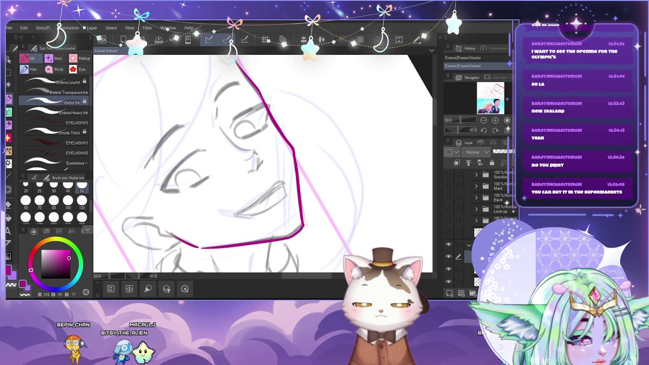 ⋆˙⟡🛸 Coloring with Cozy Vtuber || #ENVtuber #CozyVtuber #Vtuber