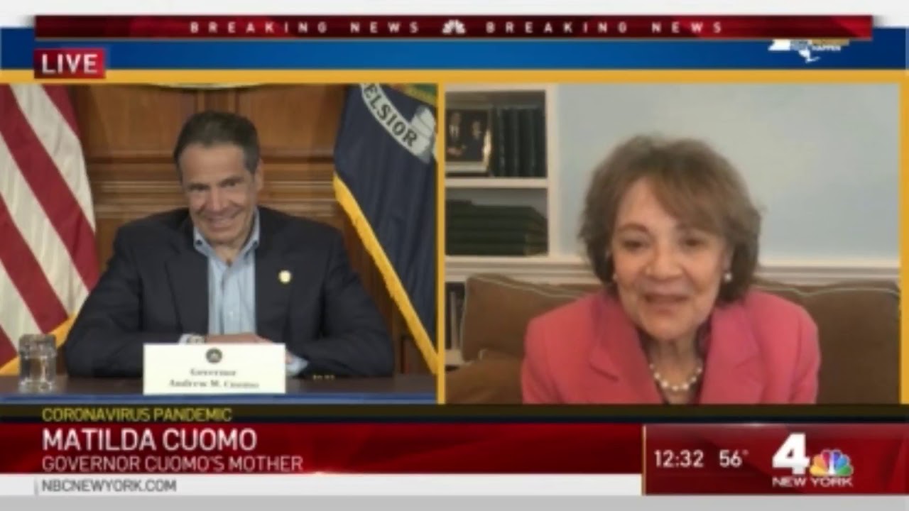 Gov. Cuomo Shows Love To His Mom On Mother's Day