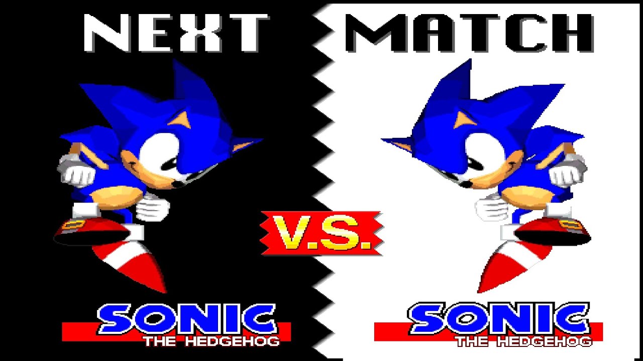 Sonic VS Clone Sonic - Sonic The Fighters