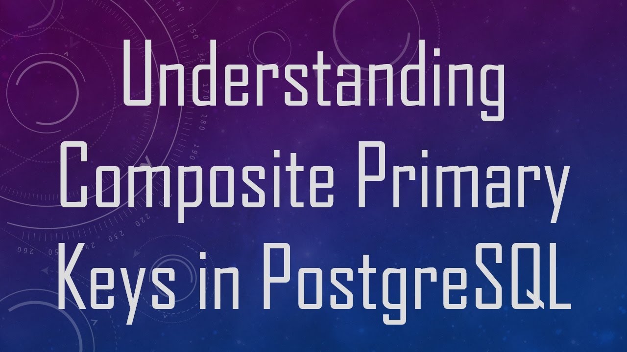 Understanding Composite Primary Keys in PostgreSQL