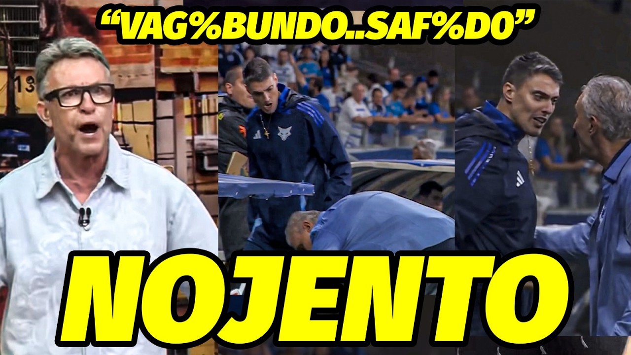 “O BAB%CA FOI PRA CIMA DO PRÓPRIO PAI..NINGUÉM SABE MAS O TITE VAI METER O..” A TRETA NO CRUZEIRO