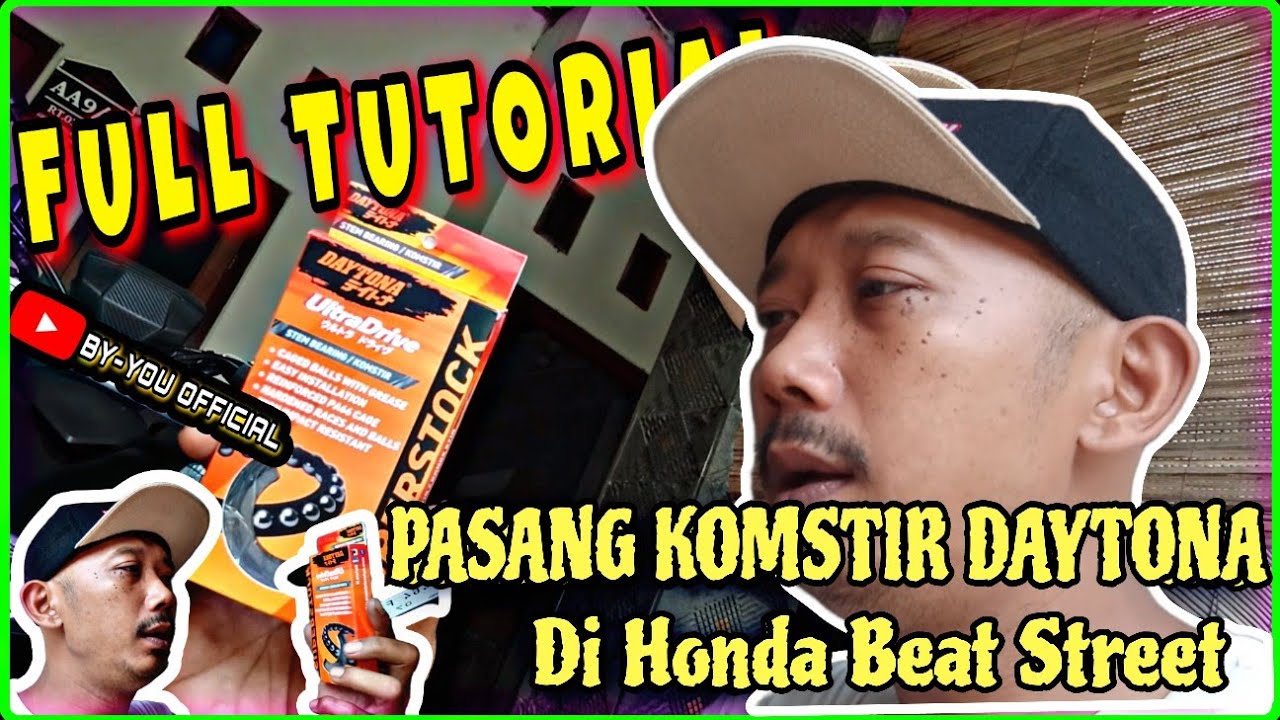 CARA GANTI KOMSTIR HONDA BEAT | KONES STIR BEAT STREET | KOMSTIR DAYTONA‼️#beatstreet #beat