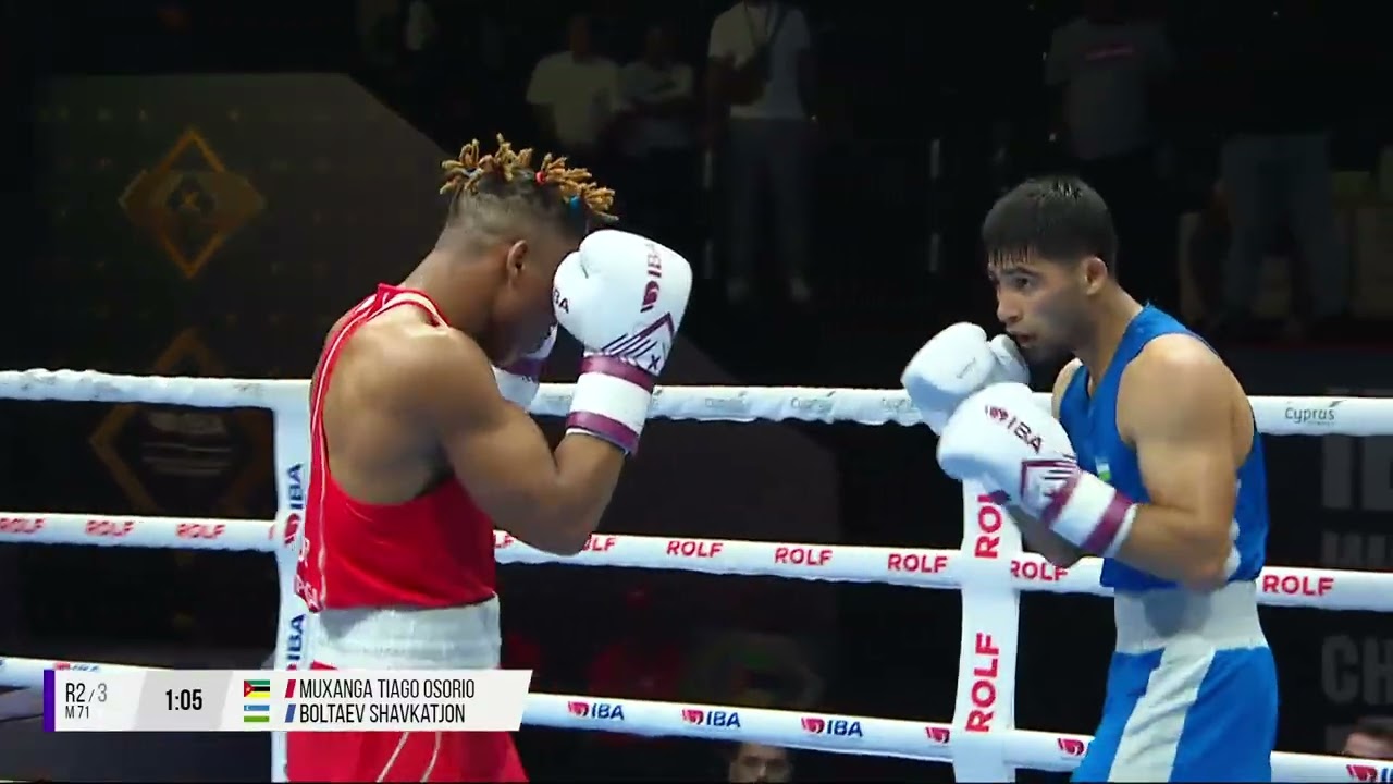 71kg MUXANGA Tiago Osorio 🇲🇿 vs BOLTAEV Shavkatjon 🇺🇿 | IBA 2025 Men’s WBCHs