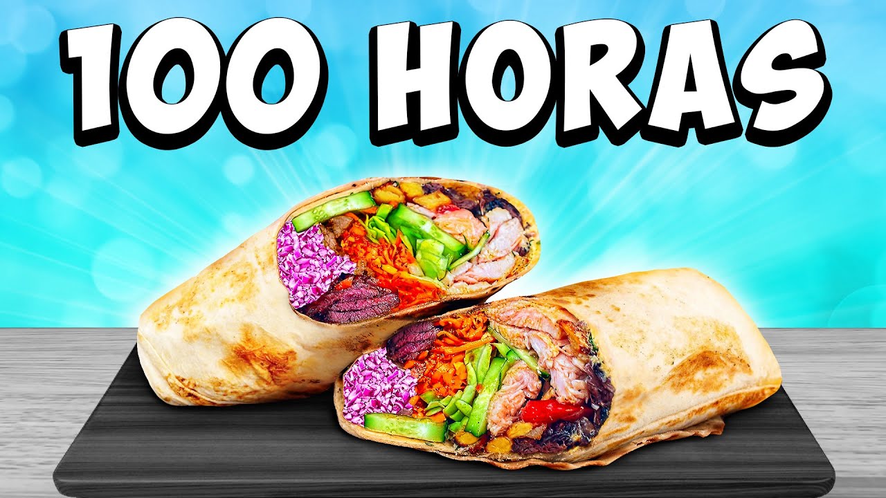 Cocinando 100 Horas Shawarma por VANZAI