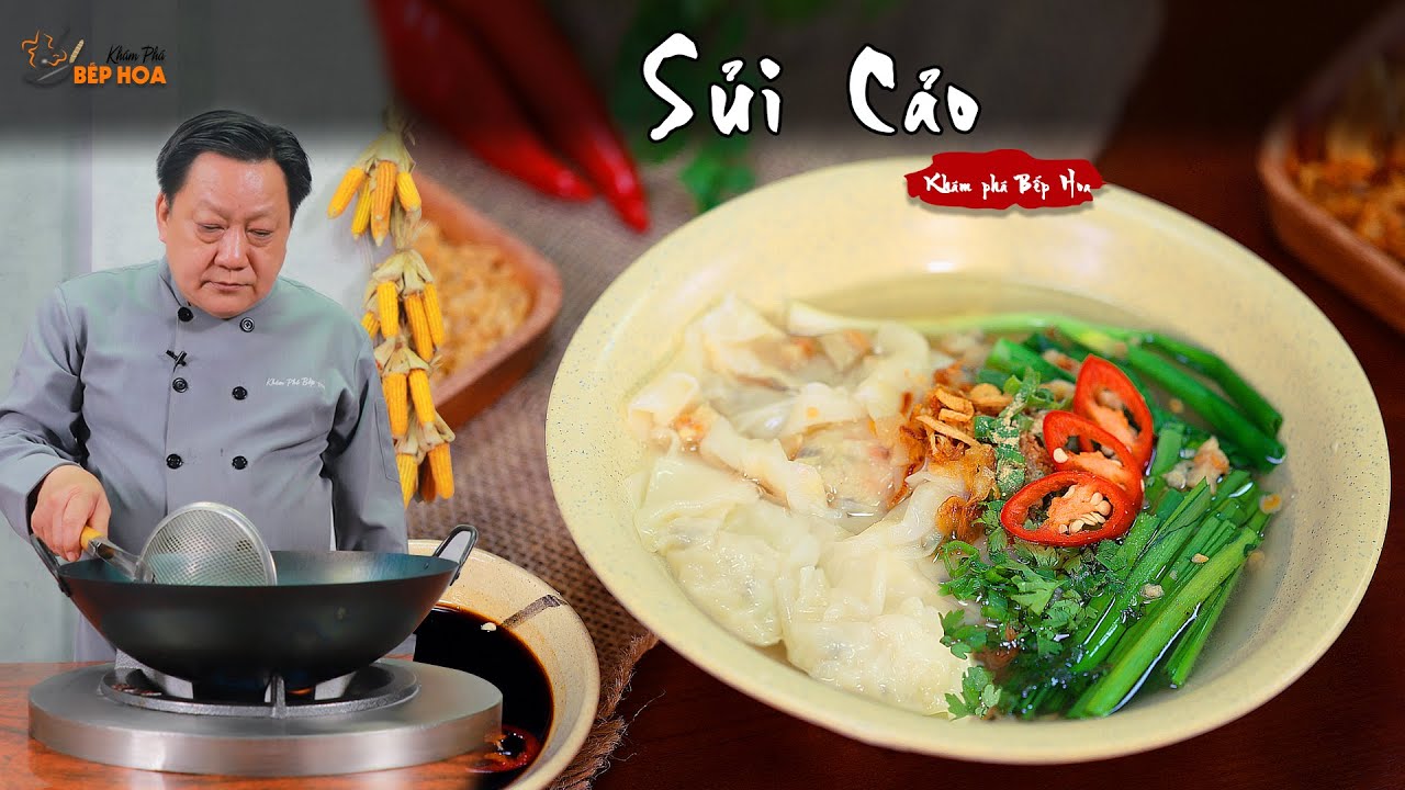 Cách làm Sủi Cảo ngon, bí quyết chế biến từ đầu bếp gốc Hoa | Chinese dumplings recipe (Engsub)