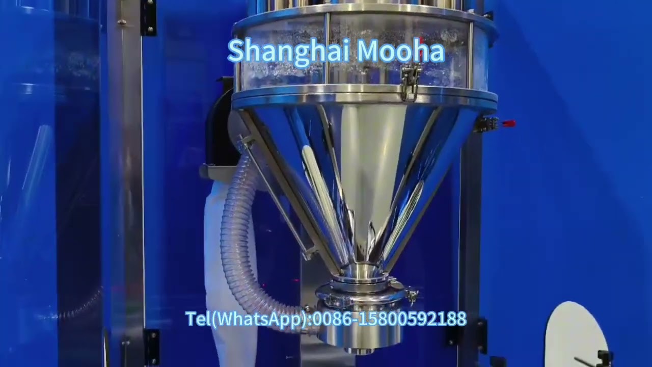 Automatic protein powder milk powder tin container filling machine #packagingmachine #filler #doser 