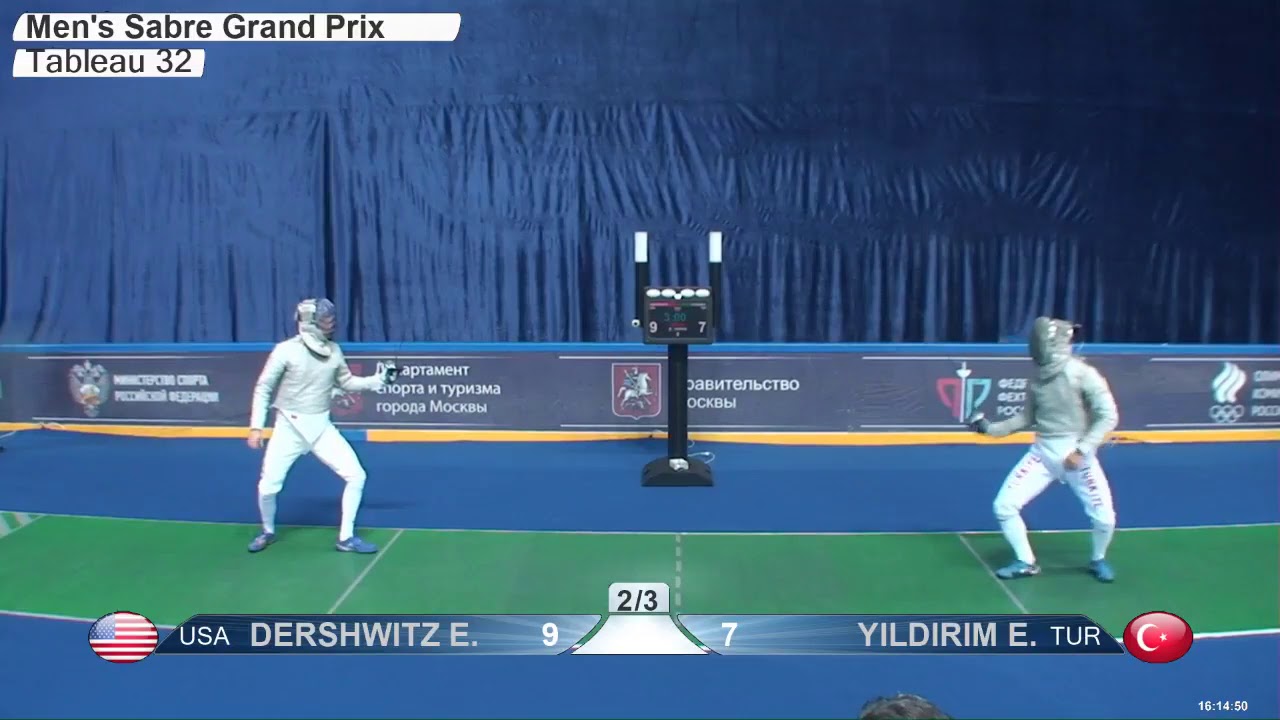 Enver YILDIRIM TUR vs Dershwitz USA Moscow Grand Prix 2018 T32. (Eskrim)