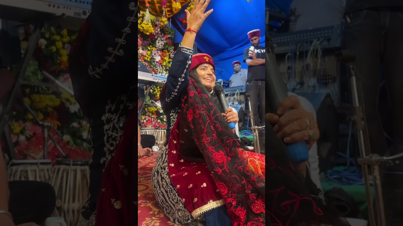 Maa Naina devi | Sanjana Bhola | Himachali folk Bhajan | Mata bajreshwari Mandir Mandi Live