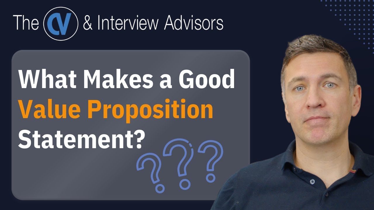 What Makes a Good Value Proposition Statement?