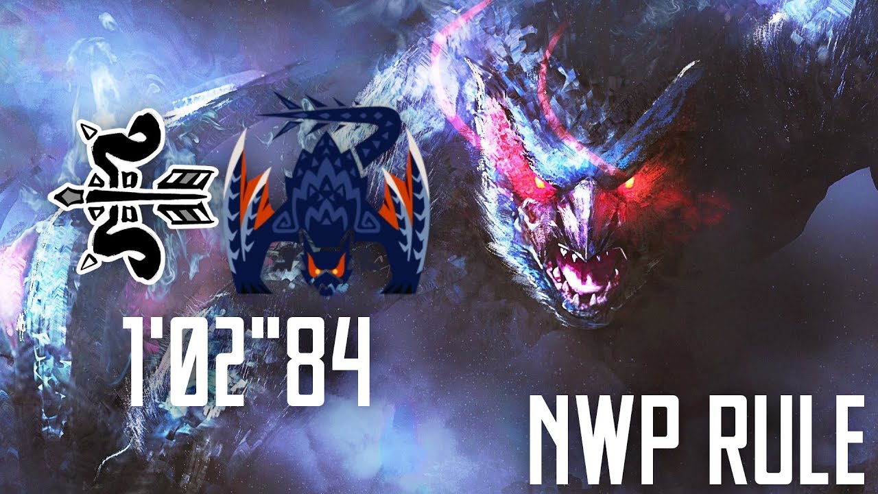 Fast Solo Bow NWP Rule Speedrun Monster Hunter Rise's 
