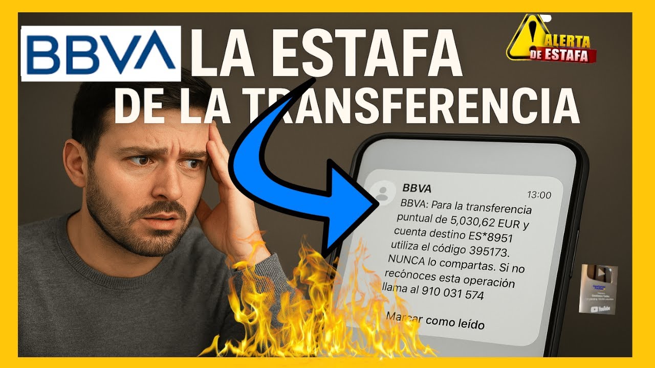 😨⏩𝐁𝐁𝐕𝐀... 𝐋𝐚 𝐄𝐬𝐭𝐚𝐟𝐚 𝐝𝐞 𝐥𝐚 𝐓𝐫𝐚𝐧𝐬𝐟𝐞𝐫𝐞𝐧𝐜𝐢𝐚💰💰#gestionesfaciles #bbva #estafa #transferencia #dinero