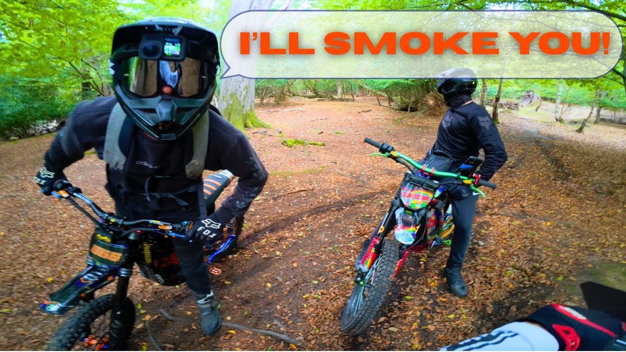 Surron Light Bee’s + Surron Ultra Bee’s SEND IT ( ft. @mattfrancisofficial ) 4K