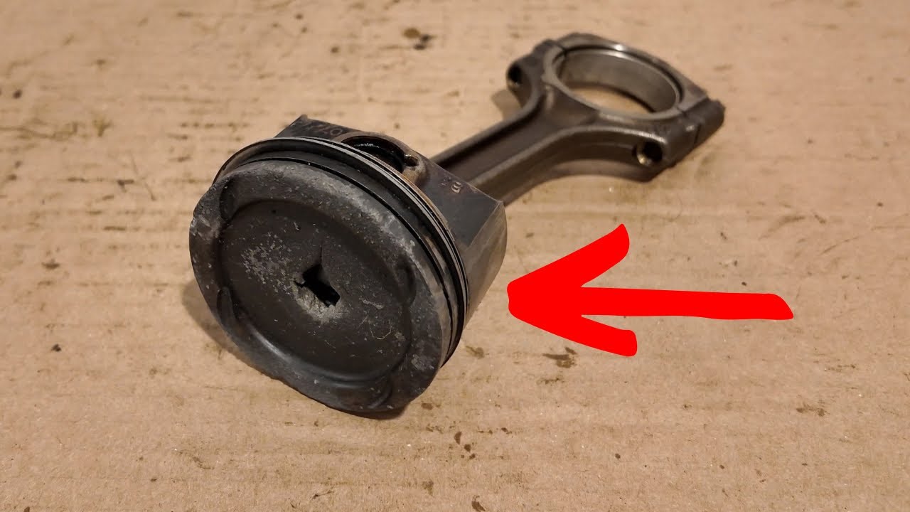 What does a bad piston look like?