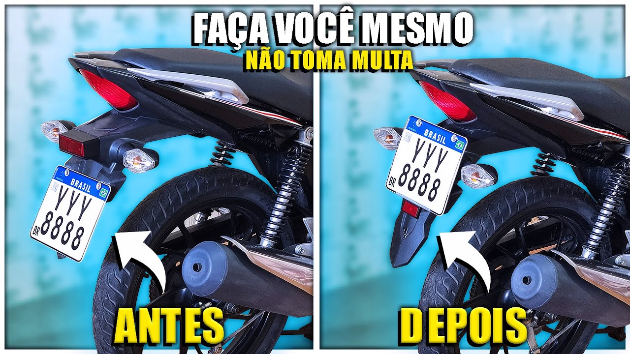 MELHOR FORMA DE SUBIR A PLACA DA TITAN 160 - SEM TOMAR MULTA
