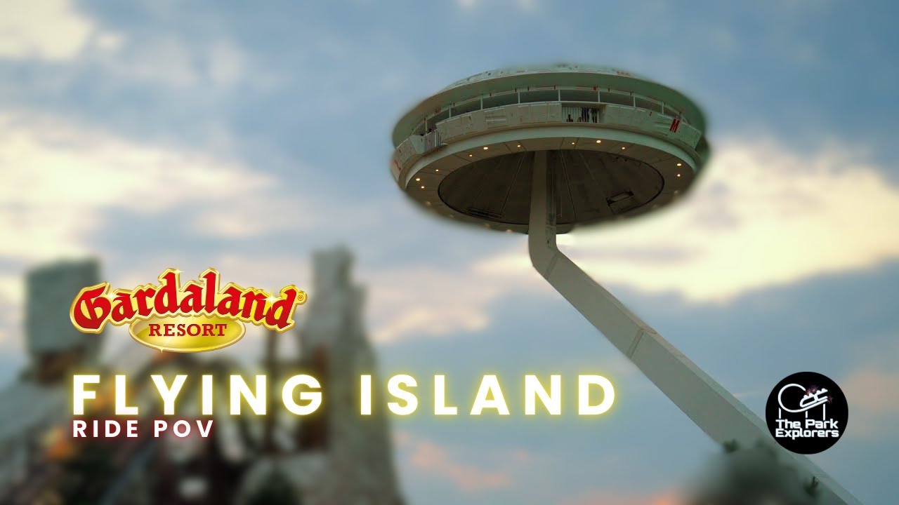 Gardaland Resort | Flying Island Ride POV 🌍