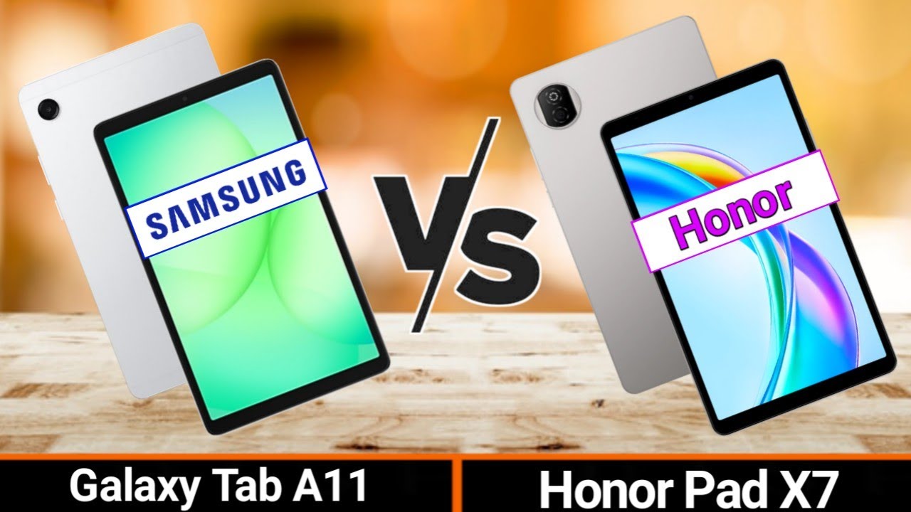 Samsung Galaxy Tab A11 VS Honor Pad X7