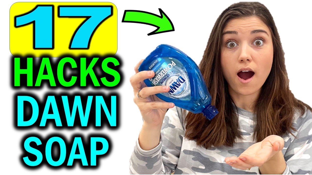 17 Dawn Dish Soap Hacks & Uses You'll Love
