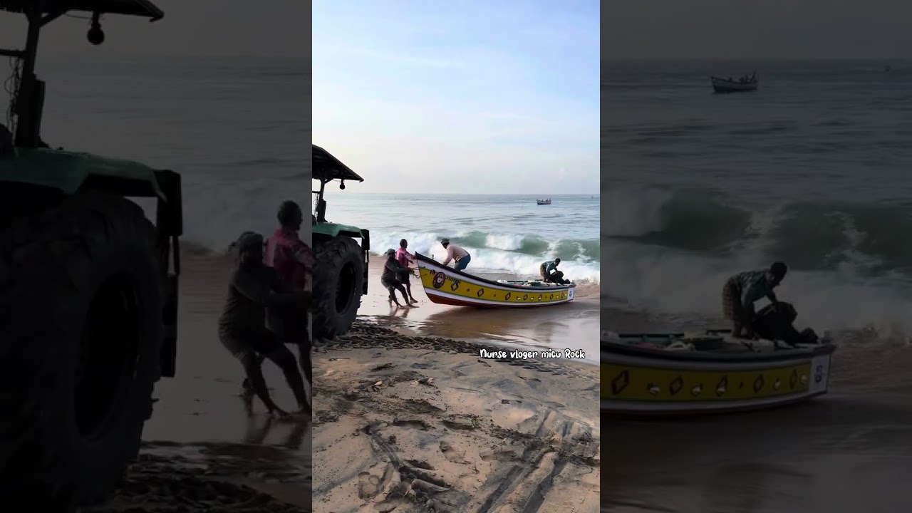 പൂന്തുറ ചെറിയ ബോട്ടിൽ നിറയെ മീൻ