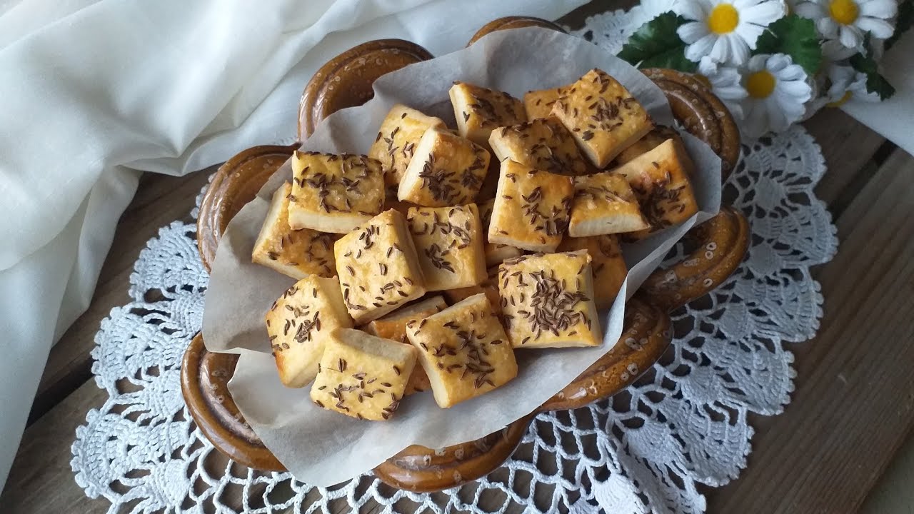 🌺 Slane kocke sa kimom - Salty cubes with cumin 🌸