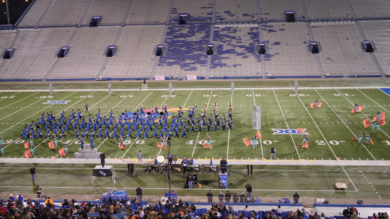 Olathe Northwest Marching Band KBA Finals Performance at KU 10/30/2021