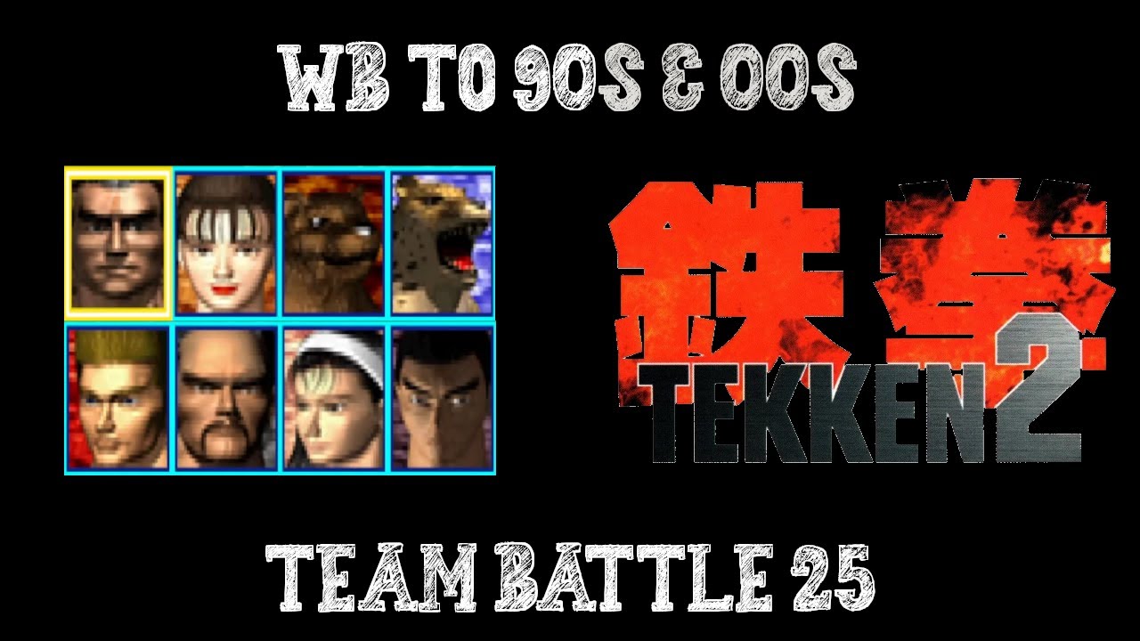 🎮 Tekken 2 Hard Difficulty | 🔥Team Battle Mode #25 🔥| Duckstation Gameplay