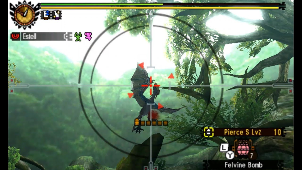 MH4U MH4G - lv140 Blue Yian Kut-ku / HBG / 5'56