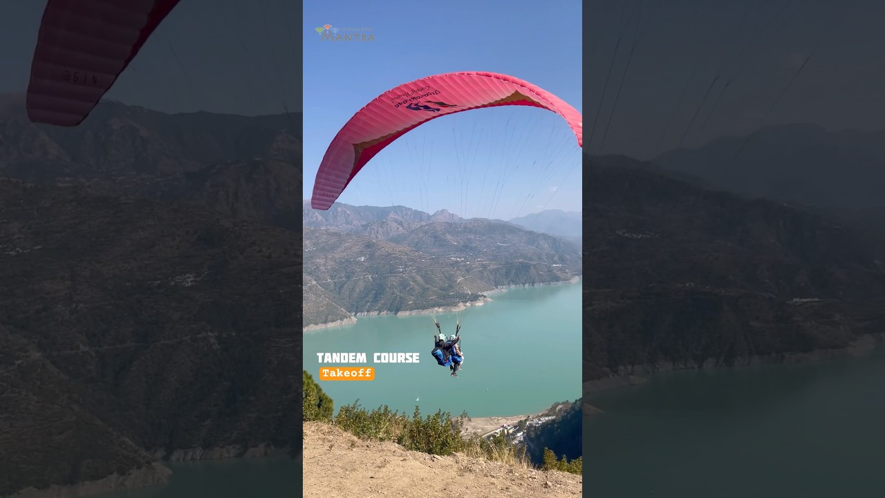 Tandem course || paragliding mantra school || #paraglidingtraining #paraglidingindia