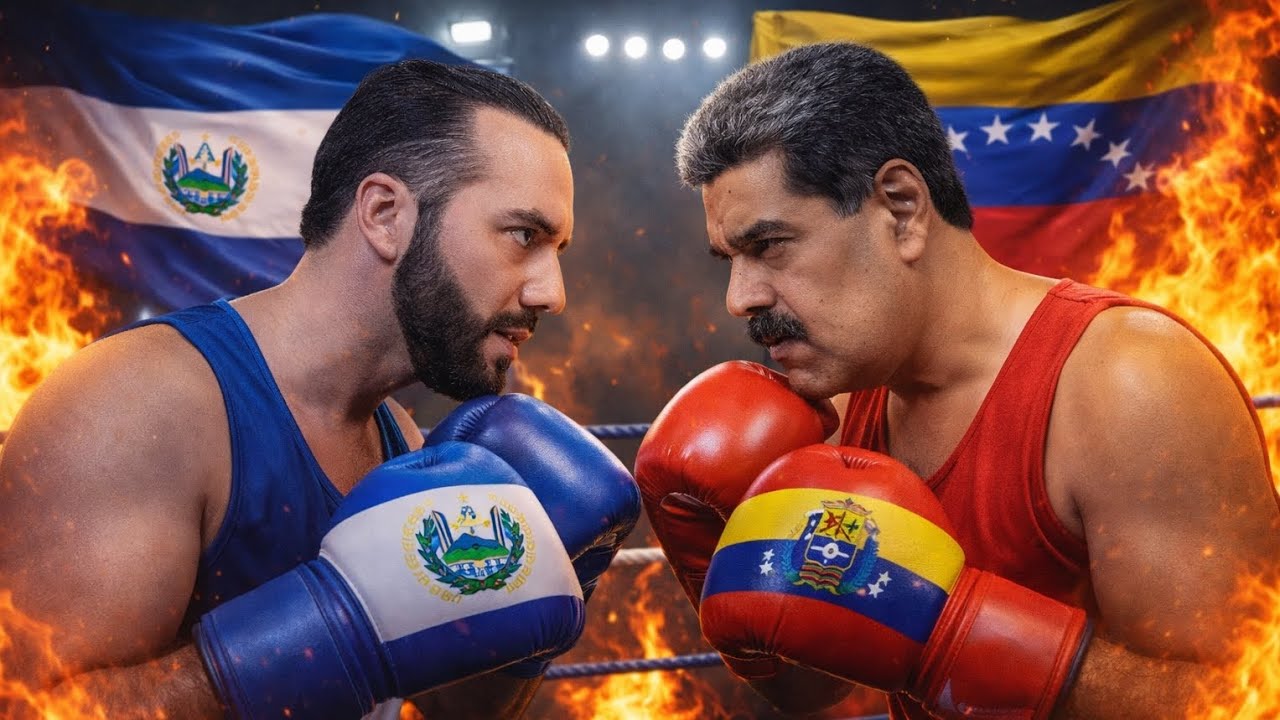 Nayib Bukele vs Nicolas Maduro: El Choque Político Que Sacude América Latina 😳