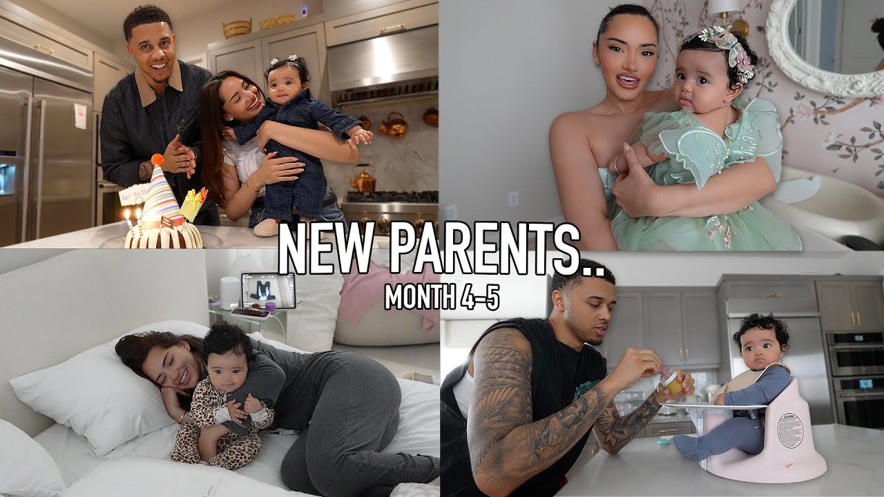 A MONTH IN OUR LIFE WITH A 4 MONTH OLD BABY!! KB AND KARLA